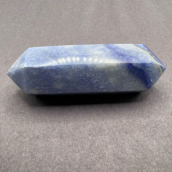 Blue Aventurine Double Terminated Meditation Wand (8) - Picture 6 of 9